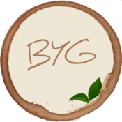 Brown Yogi Girl Logo